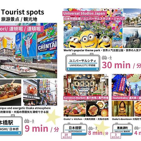Fds Nexus Apartment Osaka Ngoại thất bức ảnh