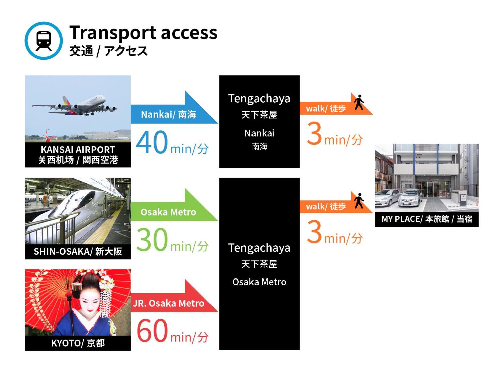 Fds Nexus Apartment Osaka Ngoại thất bức ảnh